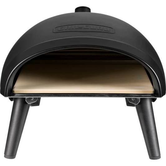 Grill Guru Gas Pizza Oven Zwart