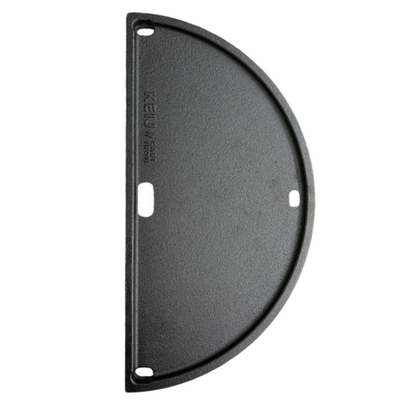 Keij Kamado gietijzeren grillplaat half rond - large - 46,5cm