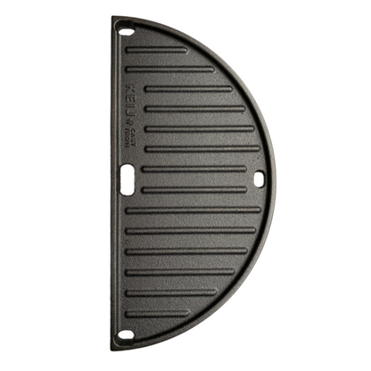 Keij Kamado gietijzeren grillplaat half rond - large - 46,5cm