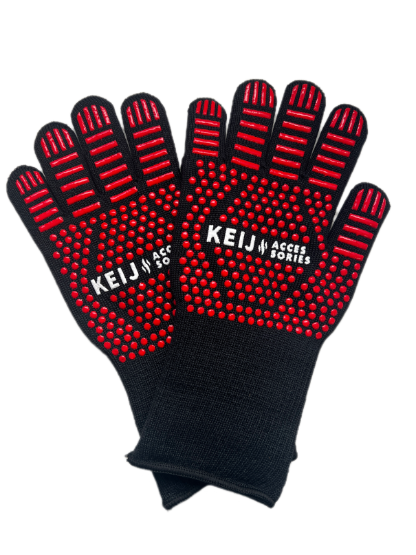 Keij Kamado set barbecue handschoenen - hitte bestendig