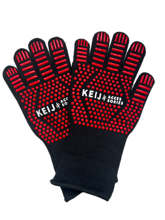 Keij Kamado set barbecue handschoenen - hitte bestendig