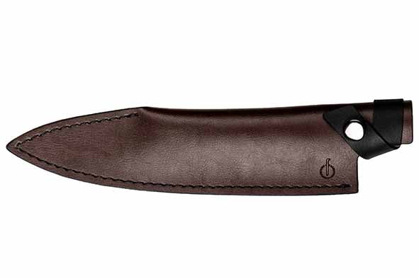 Forged Leather hoes Chef's knife