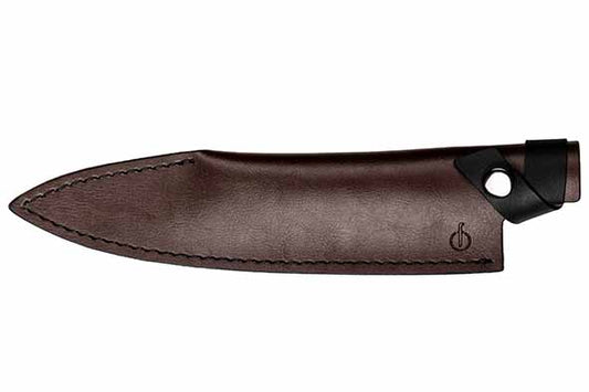 Forged Leather hoes Chef's knife
