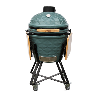 Kamado grill large diamond 56 oceaanblauw