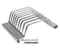 Kamado Specials - RVS Roosterrek Tafelmodel voor pizzasteen 38cm
