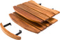 Keij kamado walnoot houten zijtafels en handvat - 21/23 inch